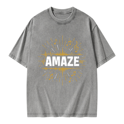Pagewings Amaze Unisex Washed T-shirt