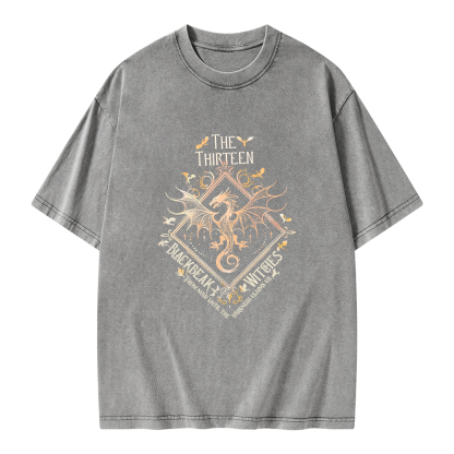 Pagewings The Thirteen Unisex Washed T-shirt