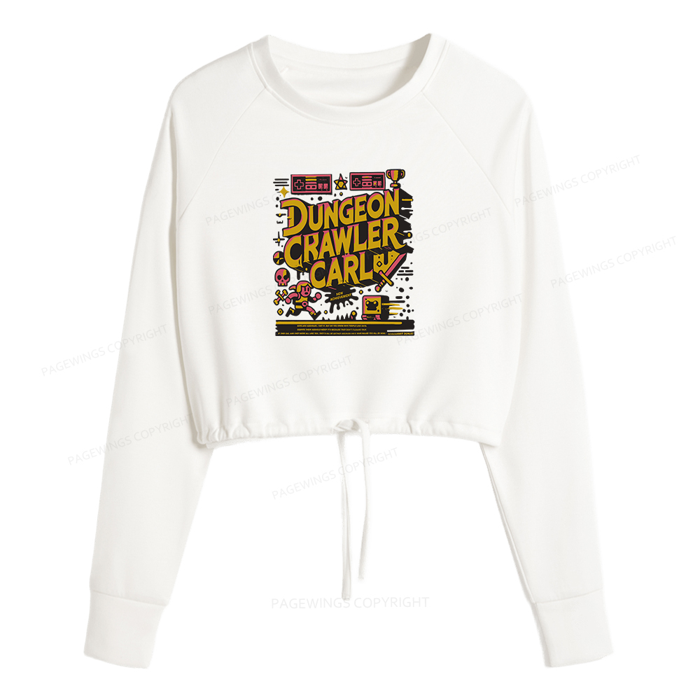 Pagewings Book New Achievement Women Cropped Sweatshirt 