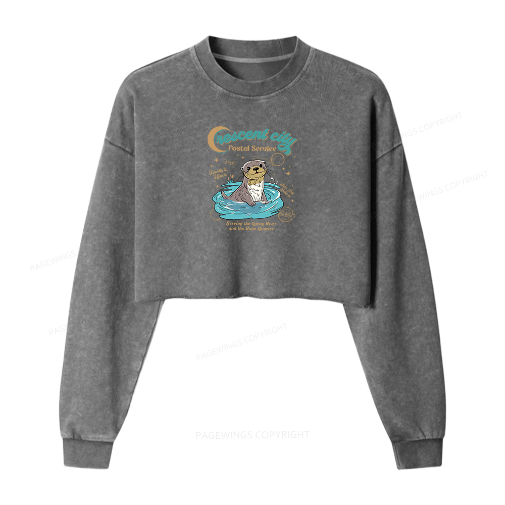 Pagewings Crescent City Postal Service Shirt Sweatshirt