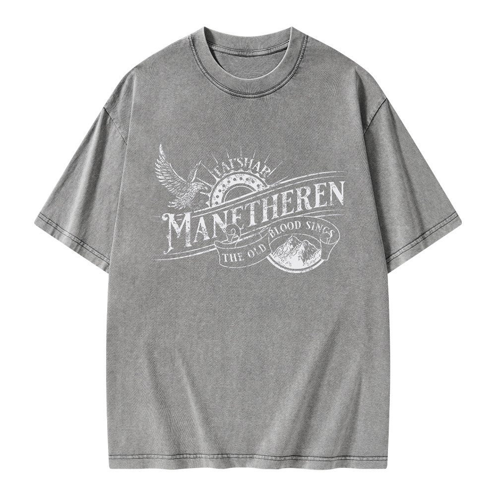 Pagewings Manetheren Unisex Washed T-shirt