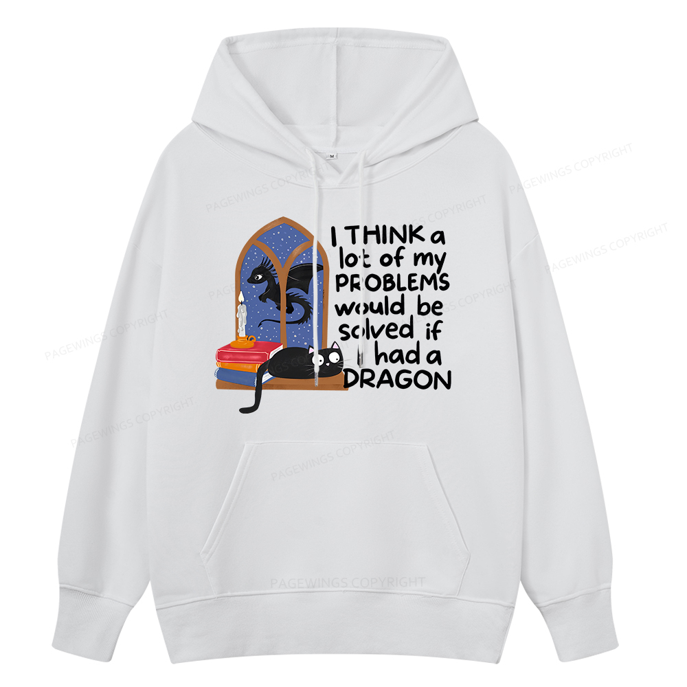 Pagewings If I Had A BookDragon Unisex Classic Hoodie