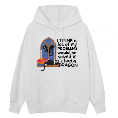 Pagewings If I Had A BookDragon Unisex Classic Hoodie