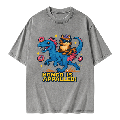 Pagewings Mongo Is Appalled Unisex Washed T-shirt