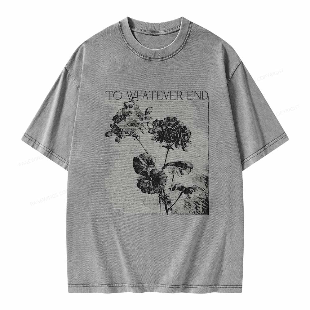 Pagewings TOG Fan Shirt Unisex Washed T-shirt