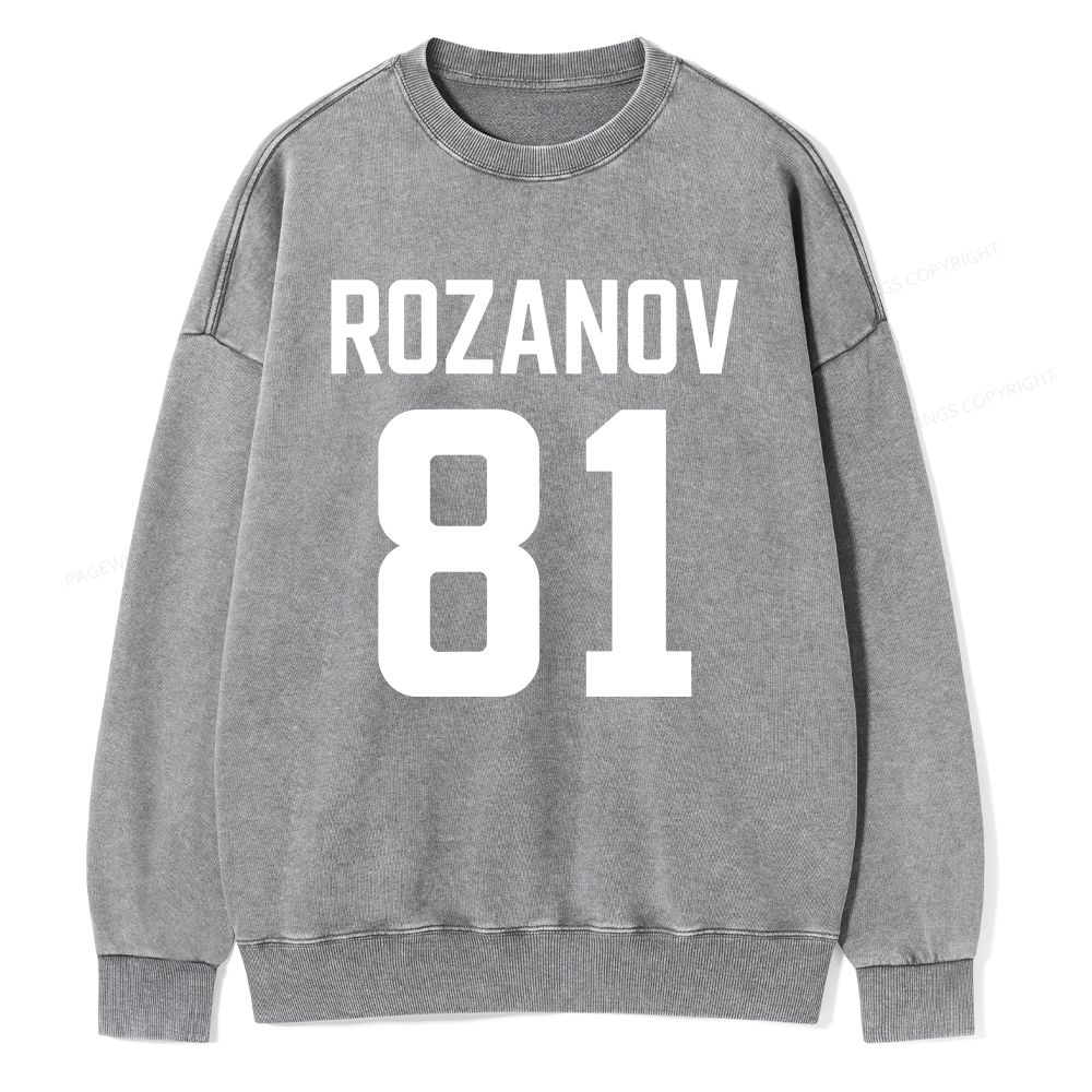 Pagewings Romance Novel Lover Unisex Washed Sweatshirt