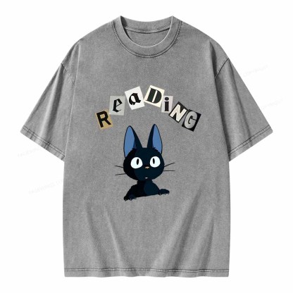 Pagewings Reading Unisex Washed T-shirt