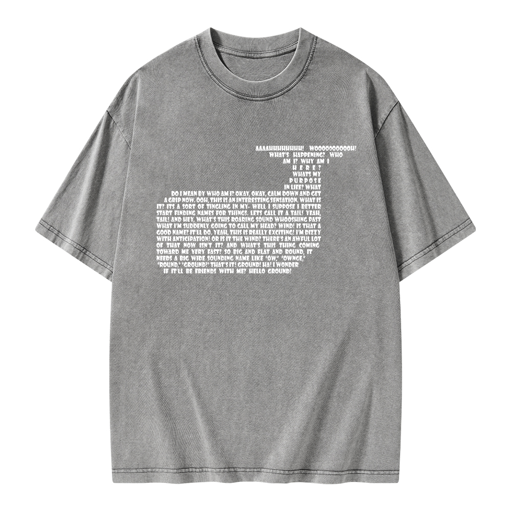 Pagewings Sci-Fi Book Lover Unisex Washed T-shirt
