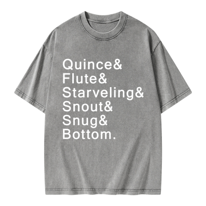 Pagewings The Mechanicals Unisex Washed T-shirt