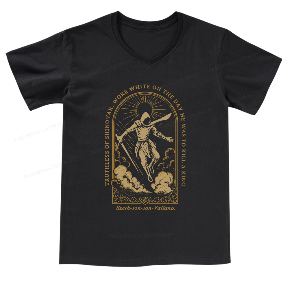 Pagewings Truthless of Shinovar V-neck T-shirt