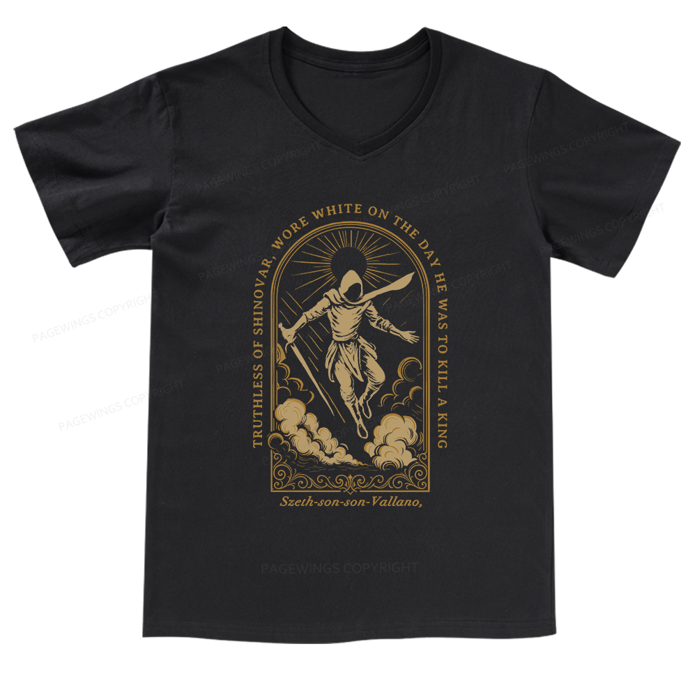 Pagewings Truthless of Shinovar V-neck T-shirt