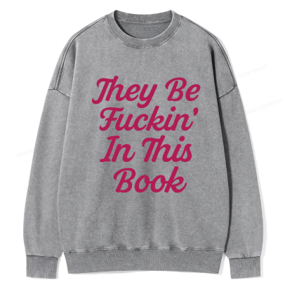 Pagewings Book Lover Washed Sweatshirt