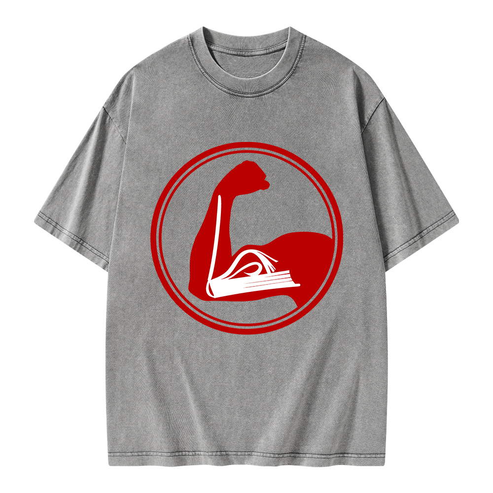 Pagewings Book Lovers Unisex Washed T-shirt
