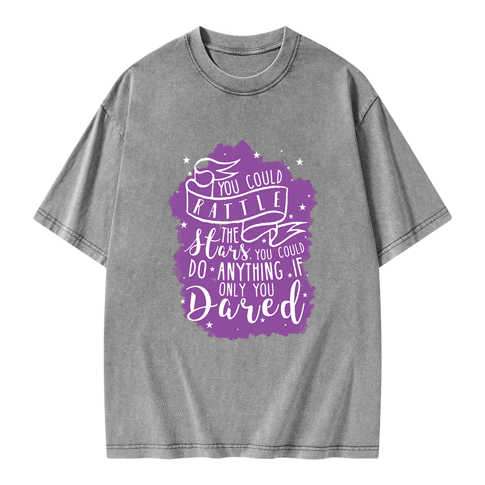 Pagewings Rattle The Stars Unisex Washed T-shirt