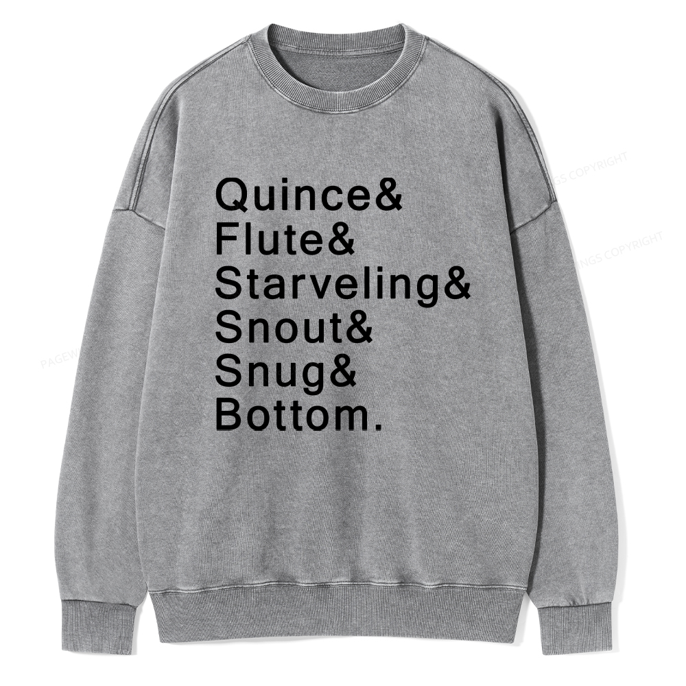 Pagewings The Mechanicals Washed Sweatshirt