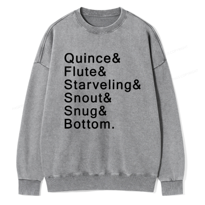 Pagewings The Mechanicals Washed Sweatshirt