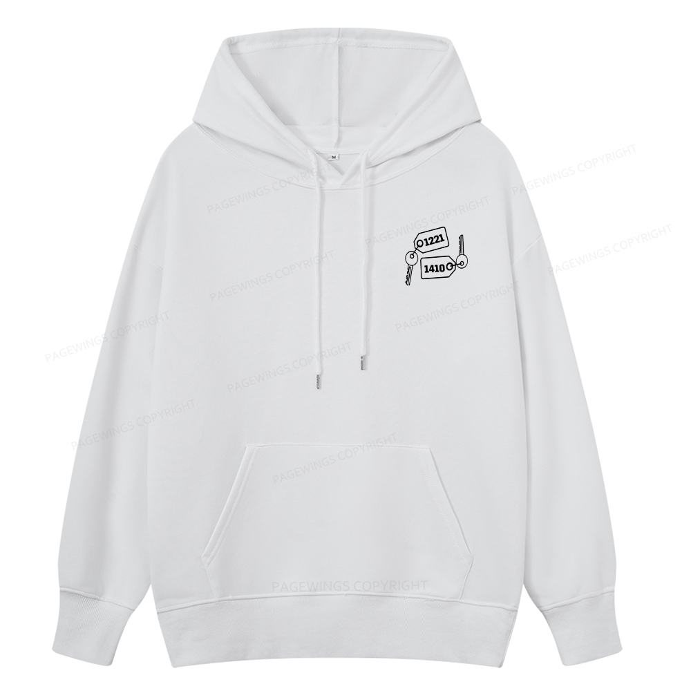 Pagewings Room Numbers Unisex Classic Hoodie