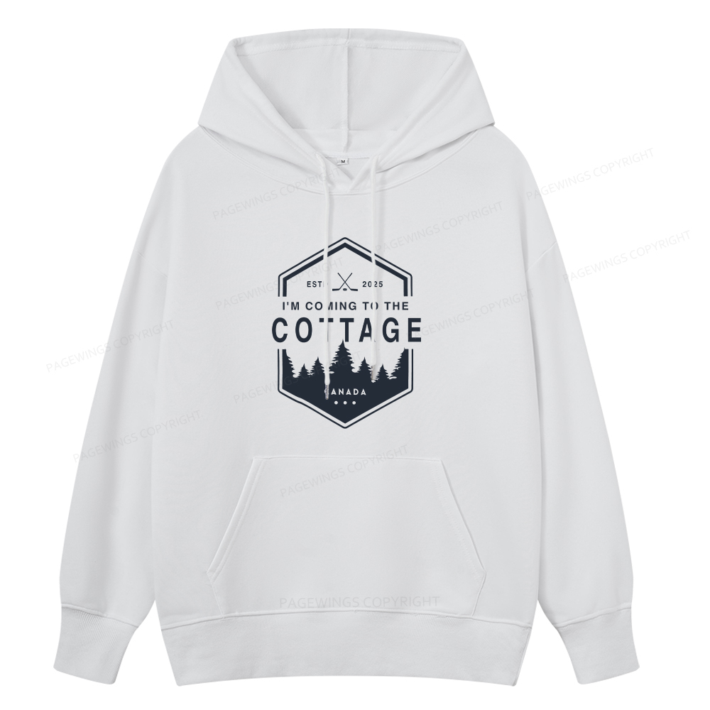 Pagewings Coming To The Cottage Unisex Classic Hoodie