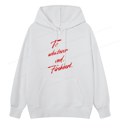 Pagewings To Whatever End Fireheart Unisex Classic Hoodie
