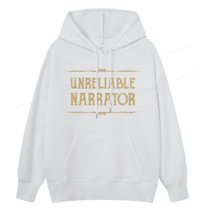 Pagewings Unreliable Narrator Unisex Classic Hoodie
