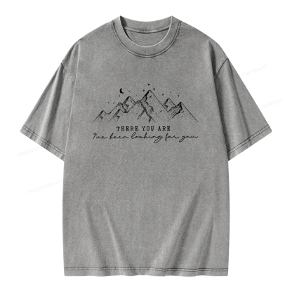 Pagewings ive been looking for you Unisex Washed T-shirt