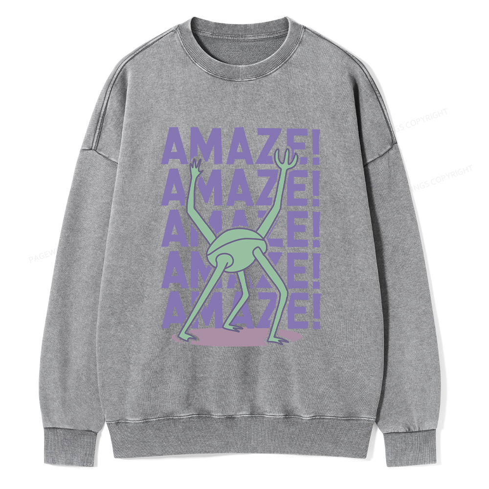 Pagewings Rocky Amaze Washed Sweatshirt