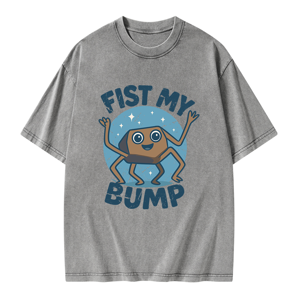 Pagewings Fist My Bump Unisex Washed T-shirt