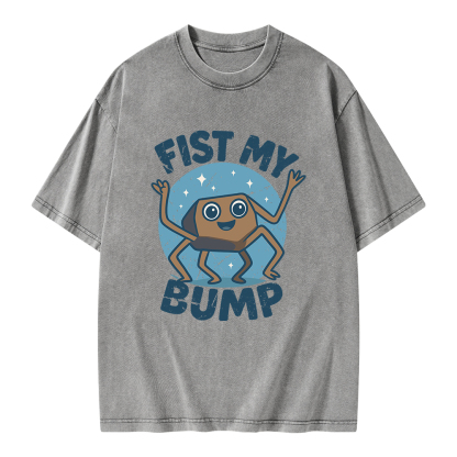 Pagewings Fist My Bump Unisex Washed T-shirt