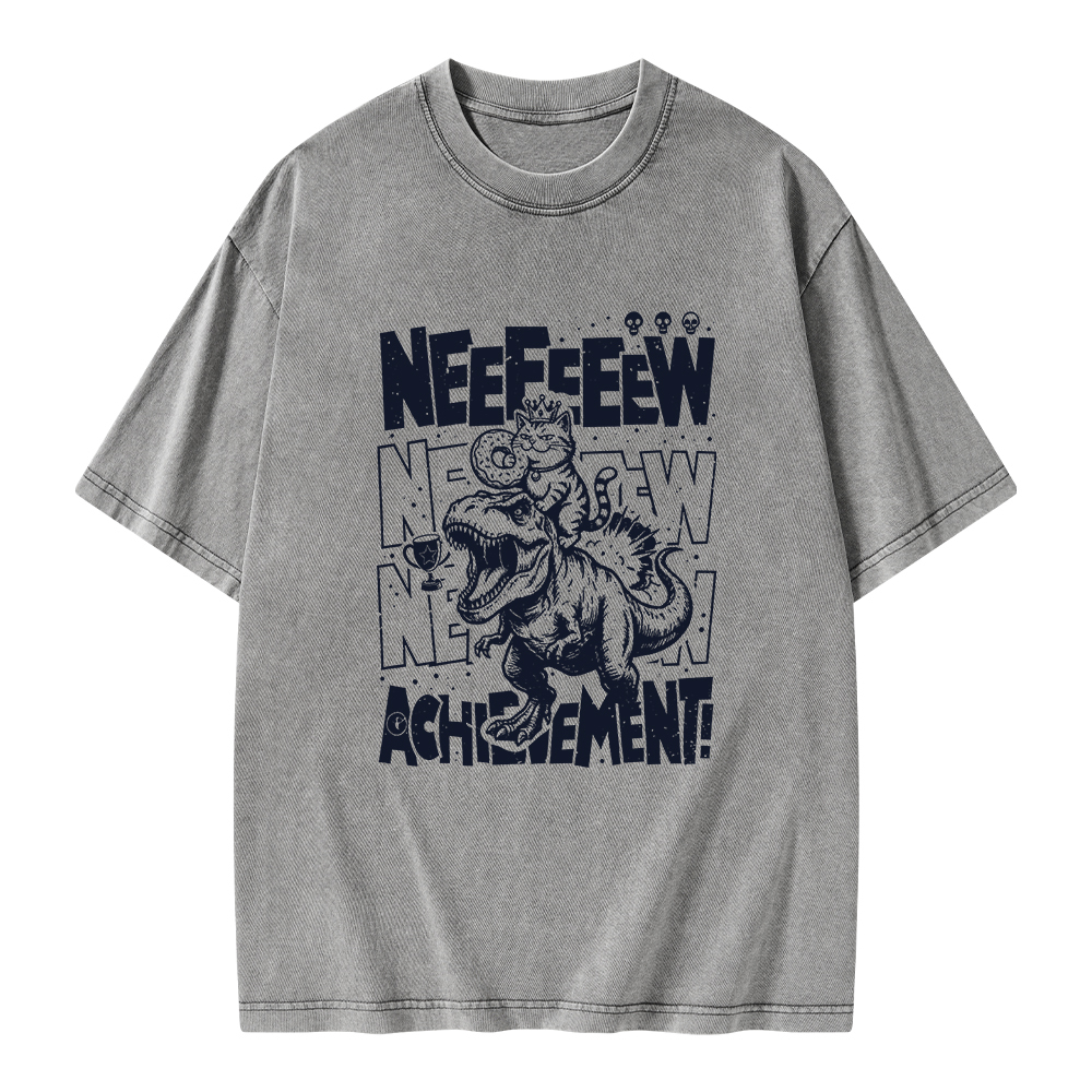Pagewings New Achievement Book Unisex Washed T-shirt