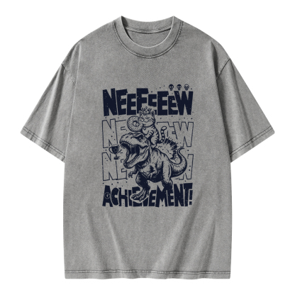 Pagewings New Achievement Book Unisex Washed T-shirt