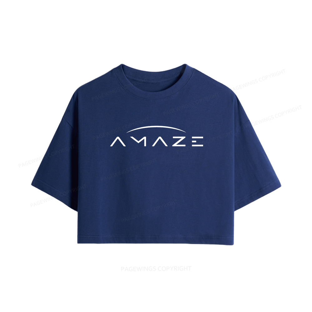 Pagewings Amaze Women Crop Tops