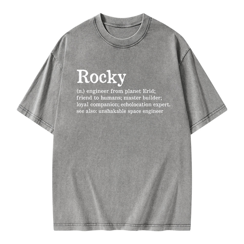 Pagewings Rocky Unisex Washed T-shirt