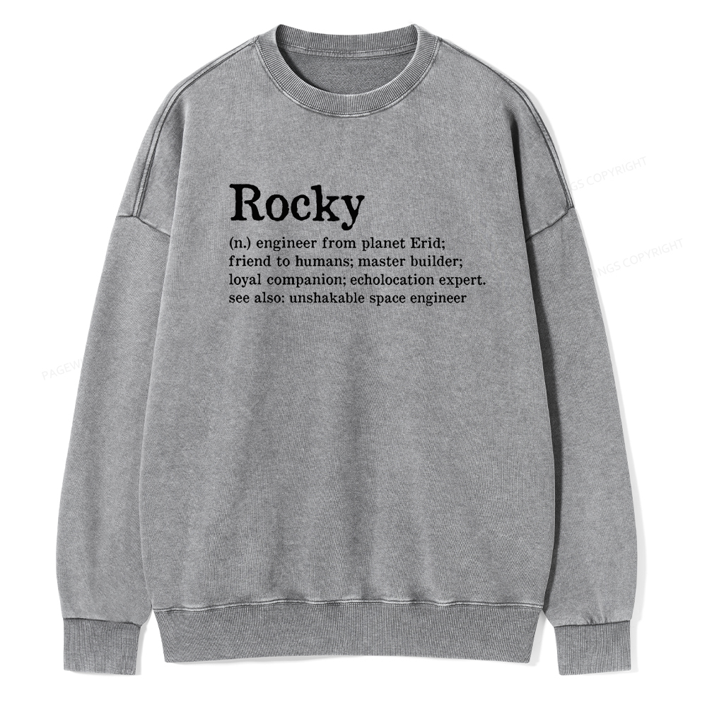 Pagewings Rocky Washed Sweatshirt
