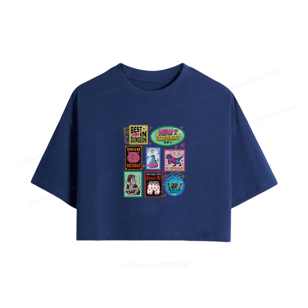 Pagewings New Achievement Women Crop Tops