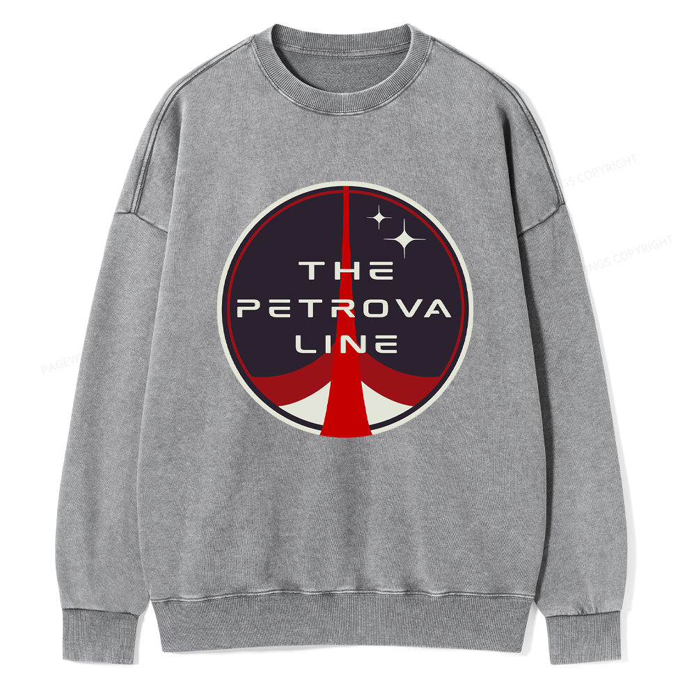 Pagewings The Petrova Line Unisex Washed Sweatshirt