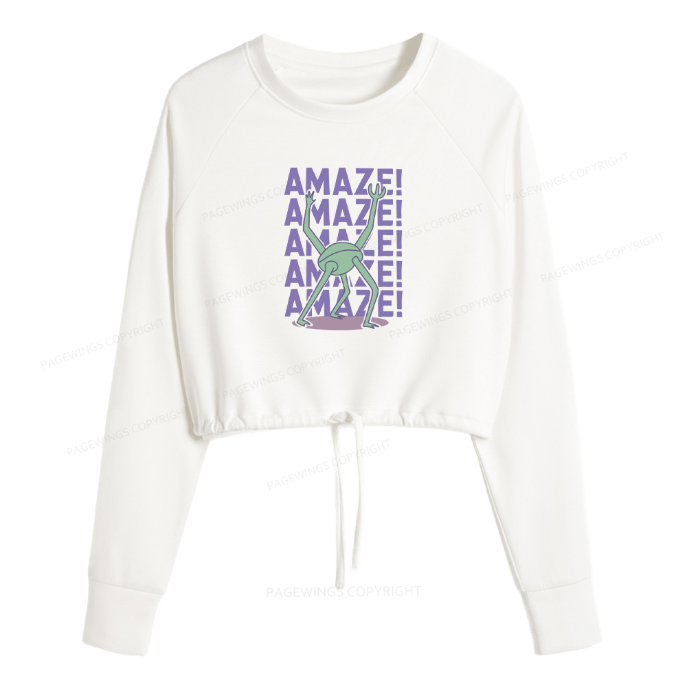 Pagewings Rocky Amaze Cropped Sweatshirt 
