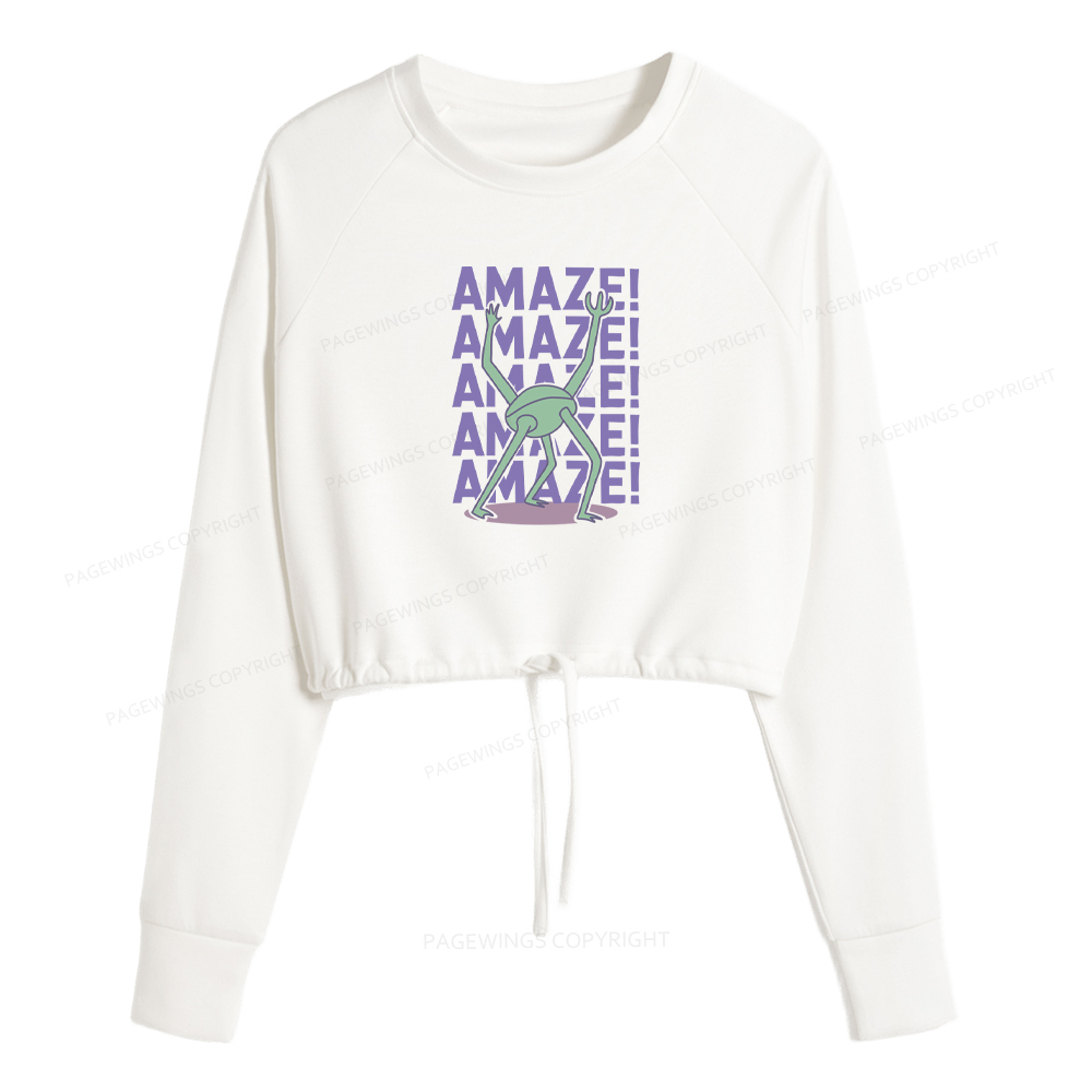 Pagewings Rocky Amaze Cropped Sweatshirt 