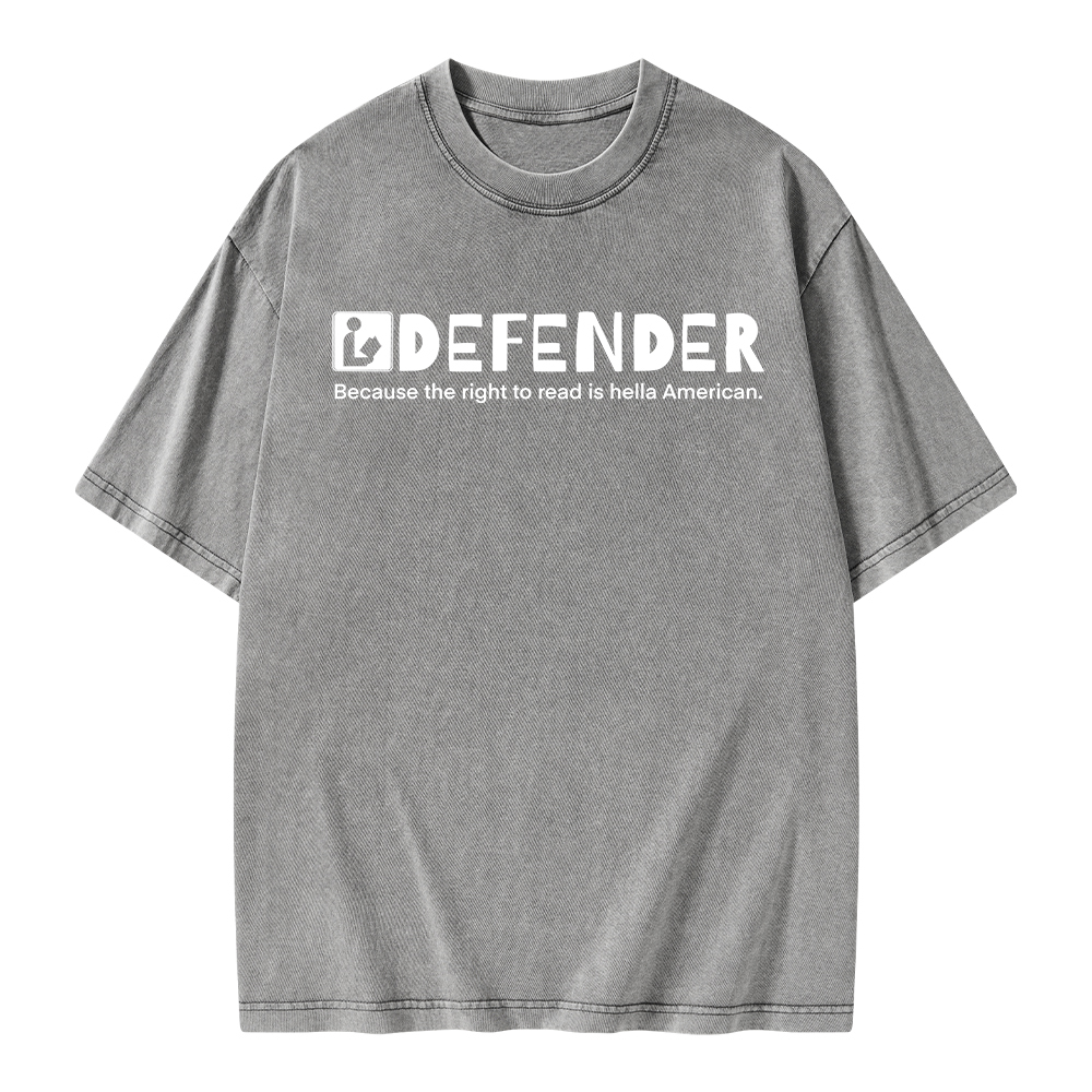 Pagewings The Right To Read Unisex Washed T-shirt