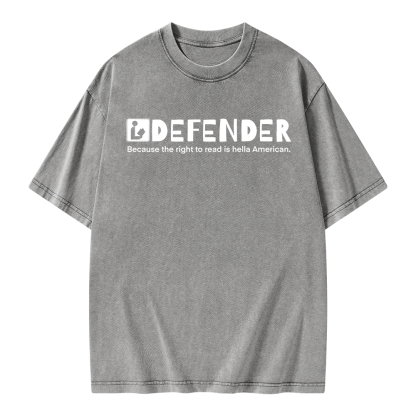 Pagewings The Right To Read Unisex Washed T-shirt