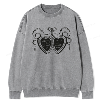 Pagewings Whatever Our Souls Are Made Of Unisex Washed Sweatshirt