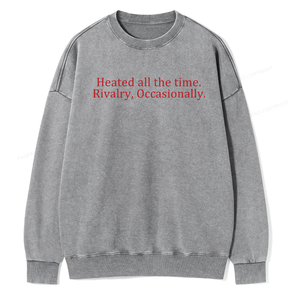 Pagewings Occasionally Unisex Washed Sweatshirt