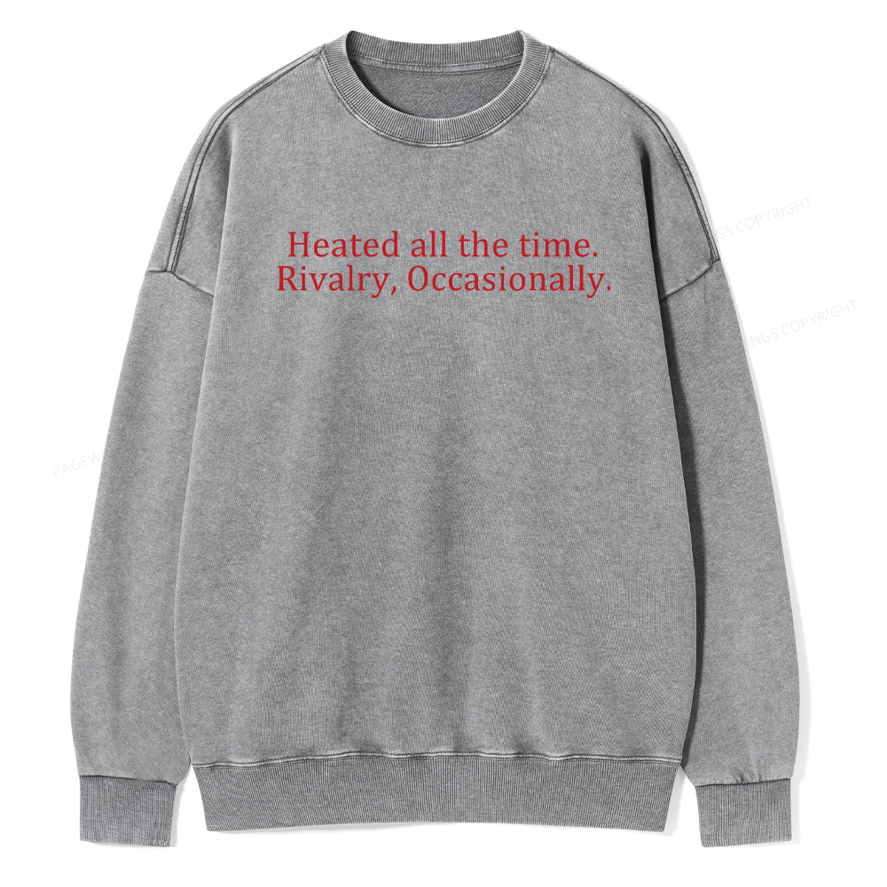 Pagewings Occasionally Unisex Washed Sweatshirt