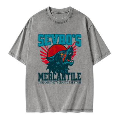 Pagewings Through The Thorns To The Stars Unisex Washed T-shirt