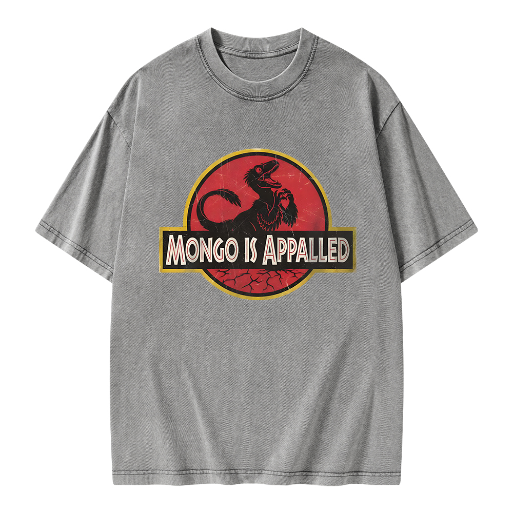 Pagewings Mongo Is Appalled Unisex Washed T-shirt