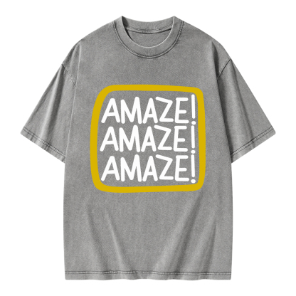 Pagewings Amaze Unisex Washed T-shirt