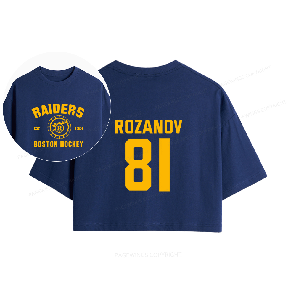 Pagewings Romance Novel Lover Women Crop Tops