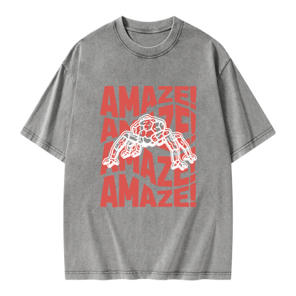 Pagewings Amaze Space Unisex Washed T-shirt