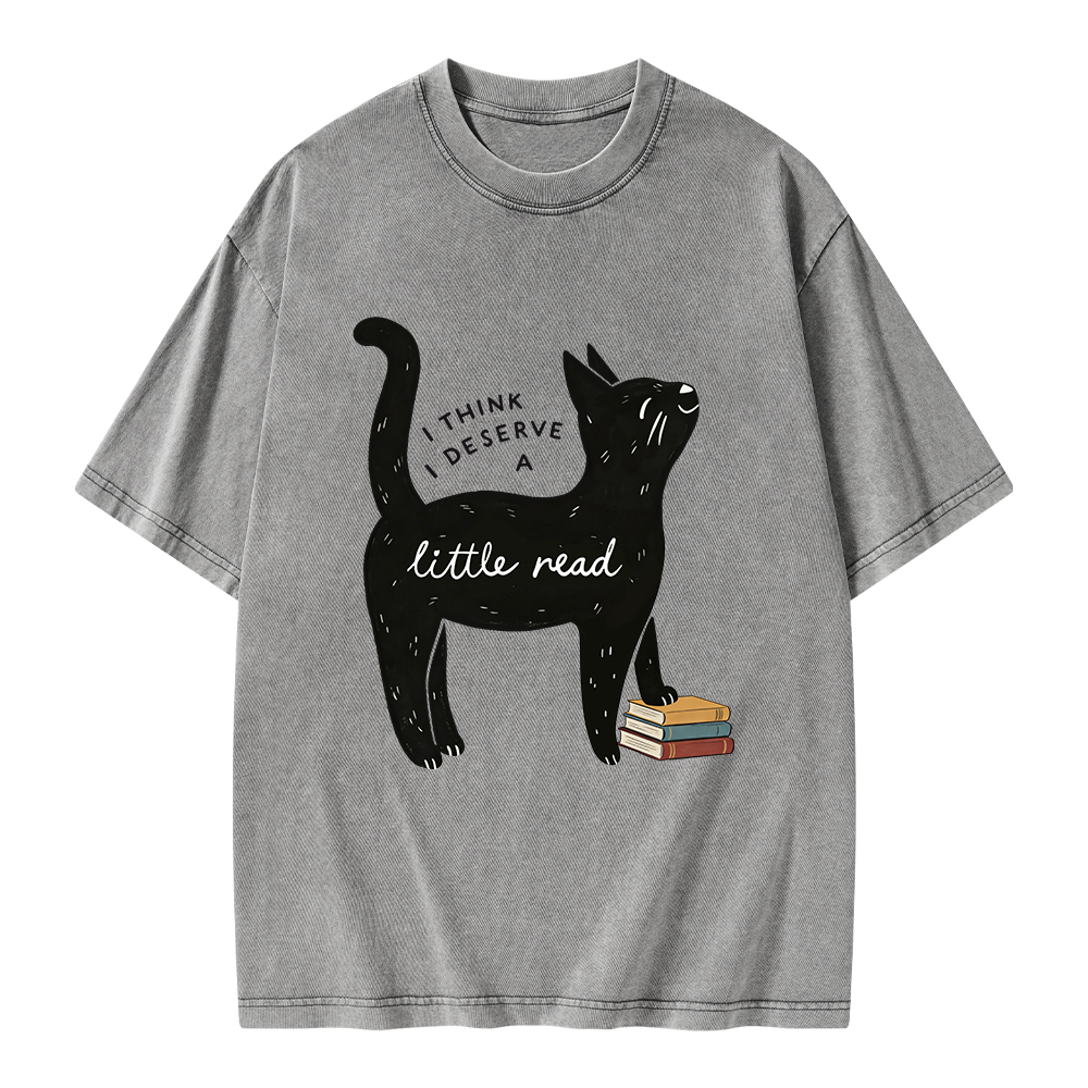 Pagewings Little Read Unisex Washed T-shirt