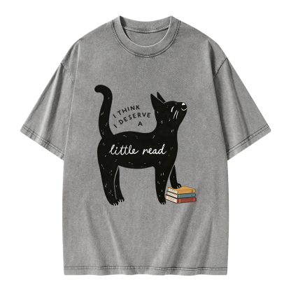 Pagewings Little Read Unisex Washed T-shirt