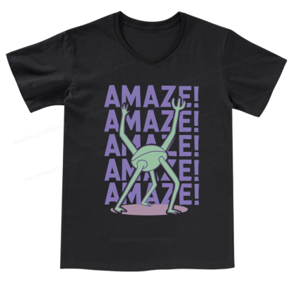 Pagewings Rocky Amaze V-neck T-shirt